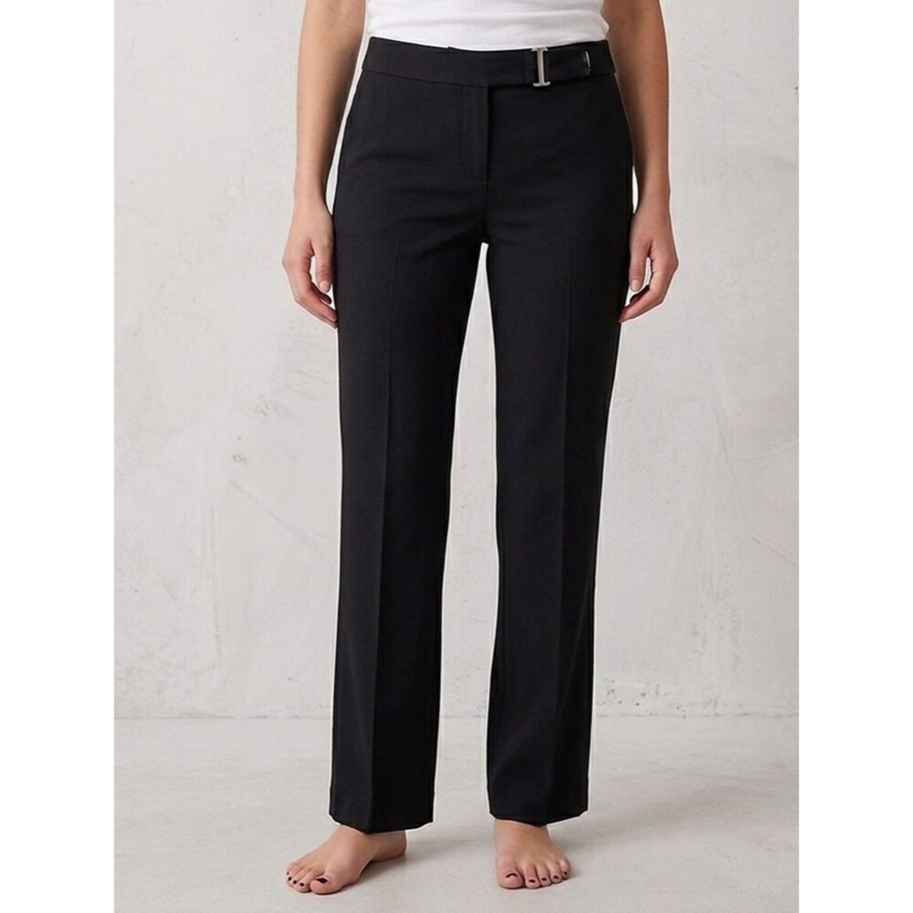 New York & Company Black City Stretch Skirt